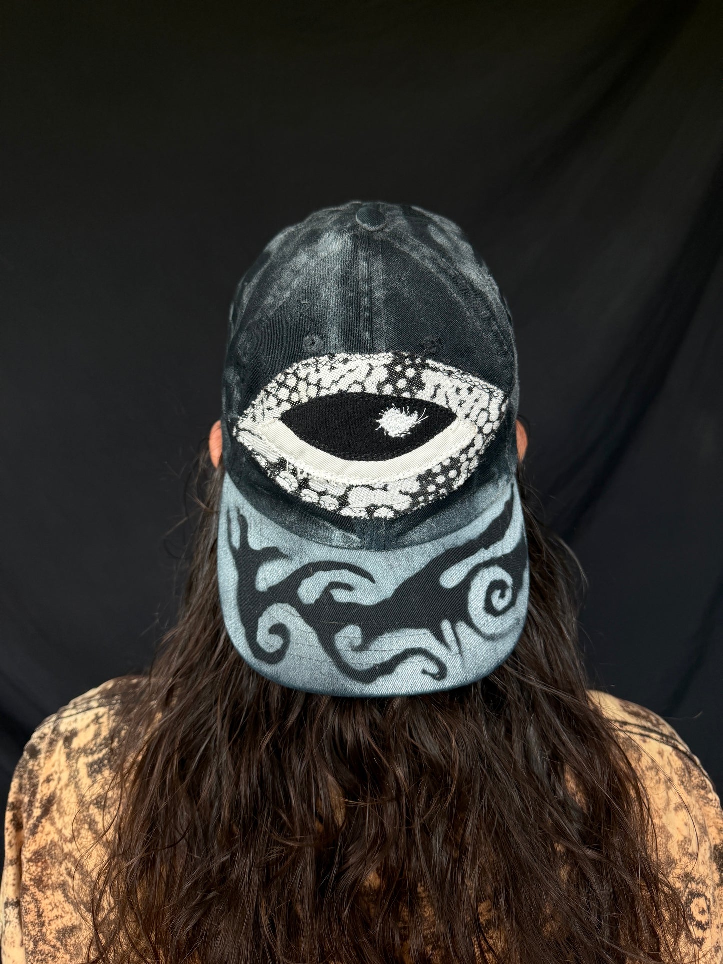 Upcycled Eyeball Shape Hat