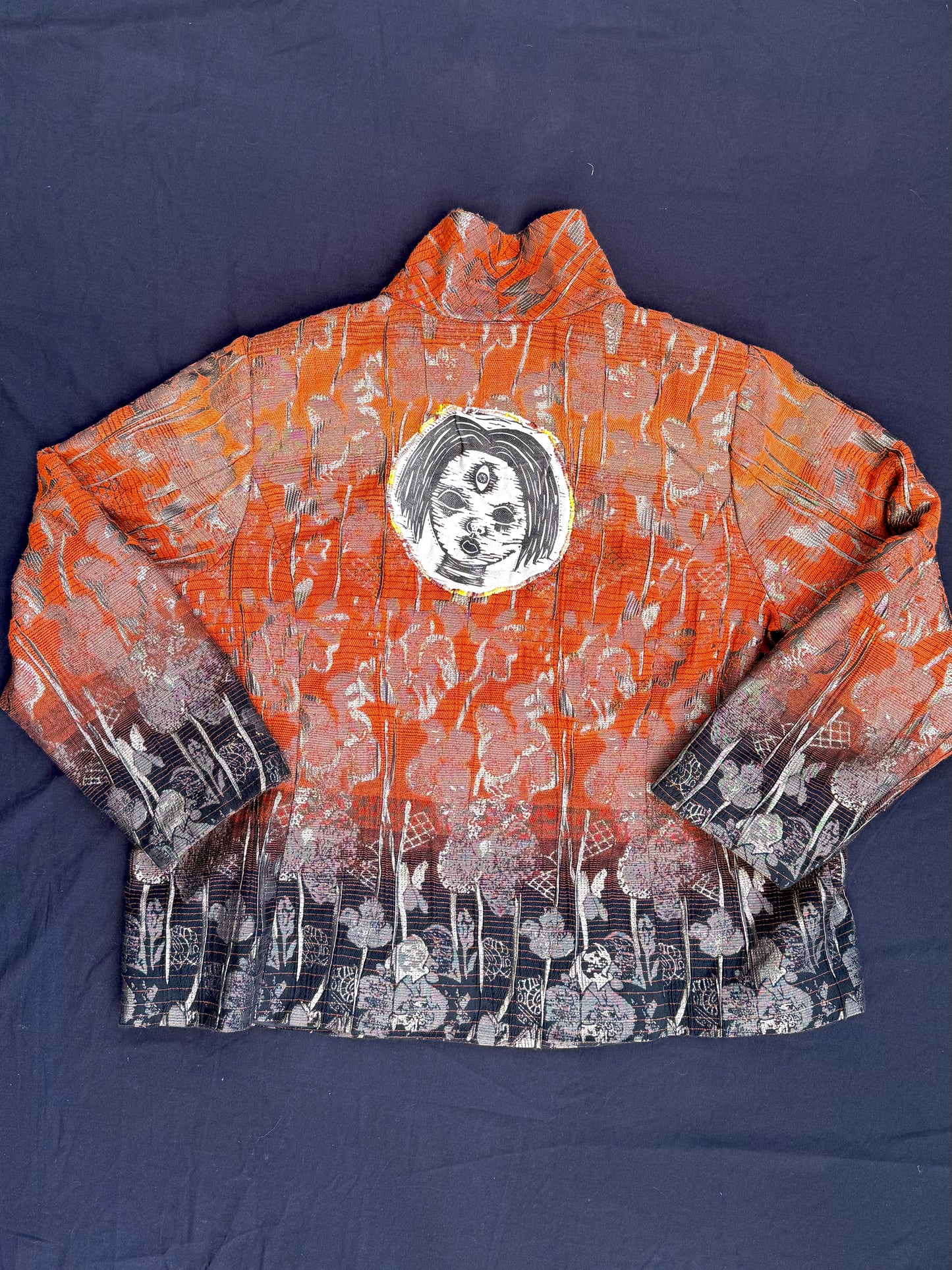 Baby head patch jacket