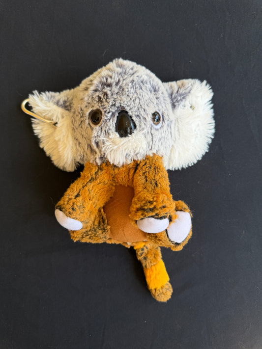 Koala + fox keychain buddy