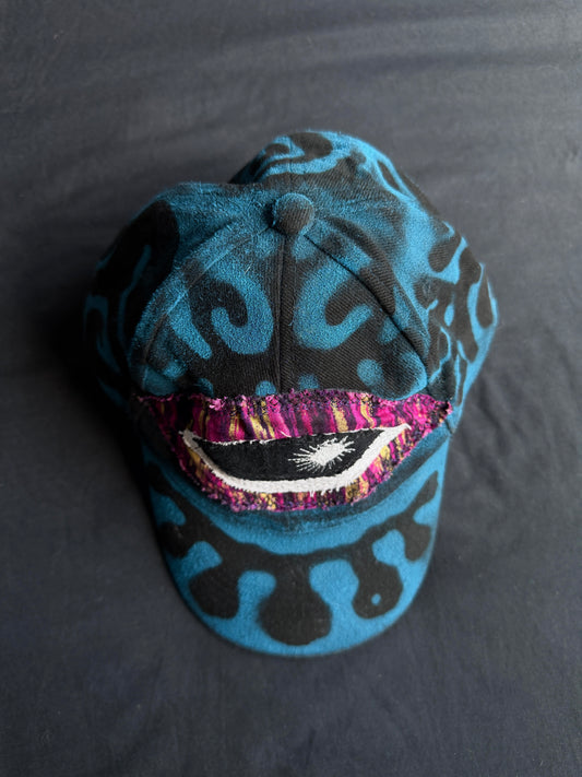 Upcycled Eyeball Shape Hat