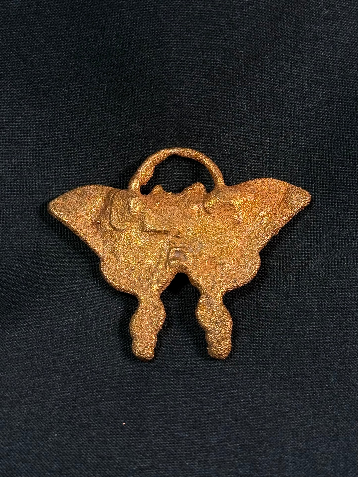 Labradorite butterfly amulet