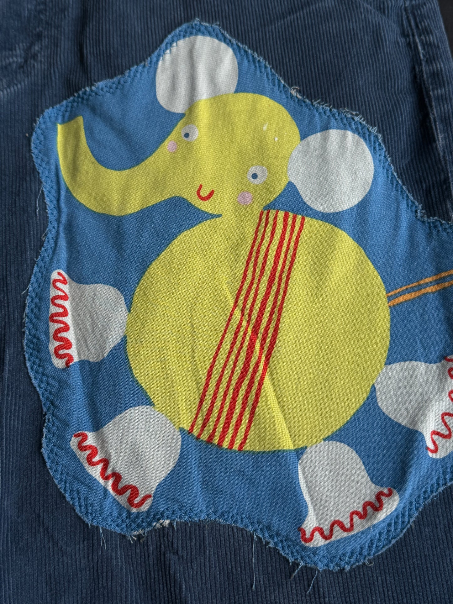 Monkeying around jean shorts