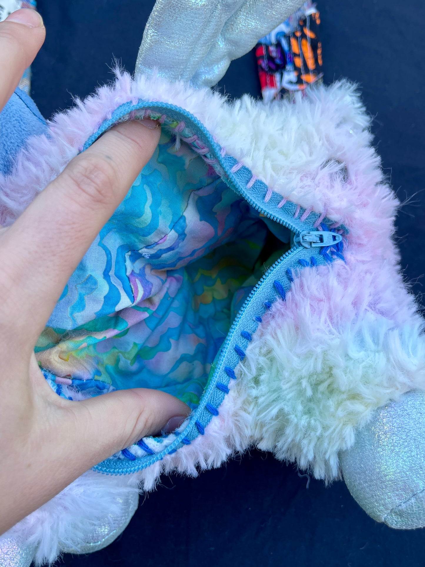 Stitch + Angel double headed hybrid side bag