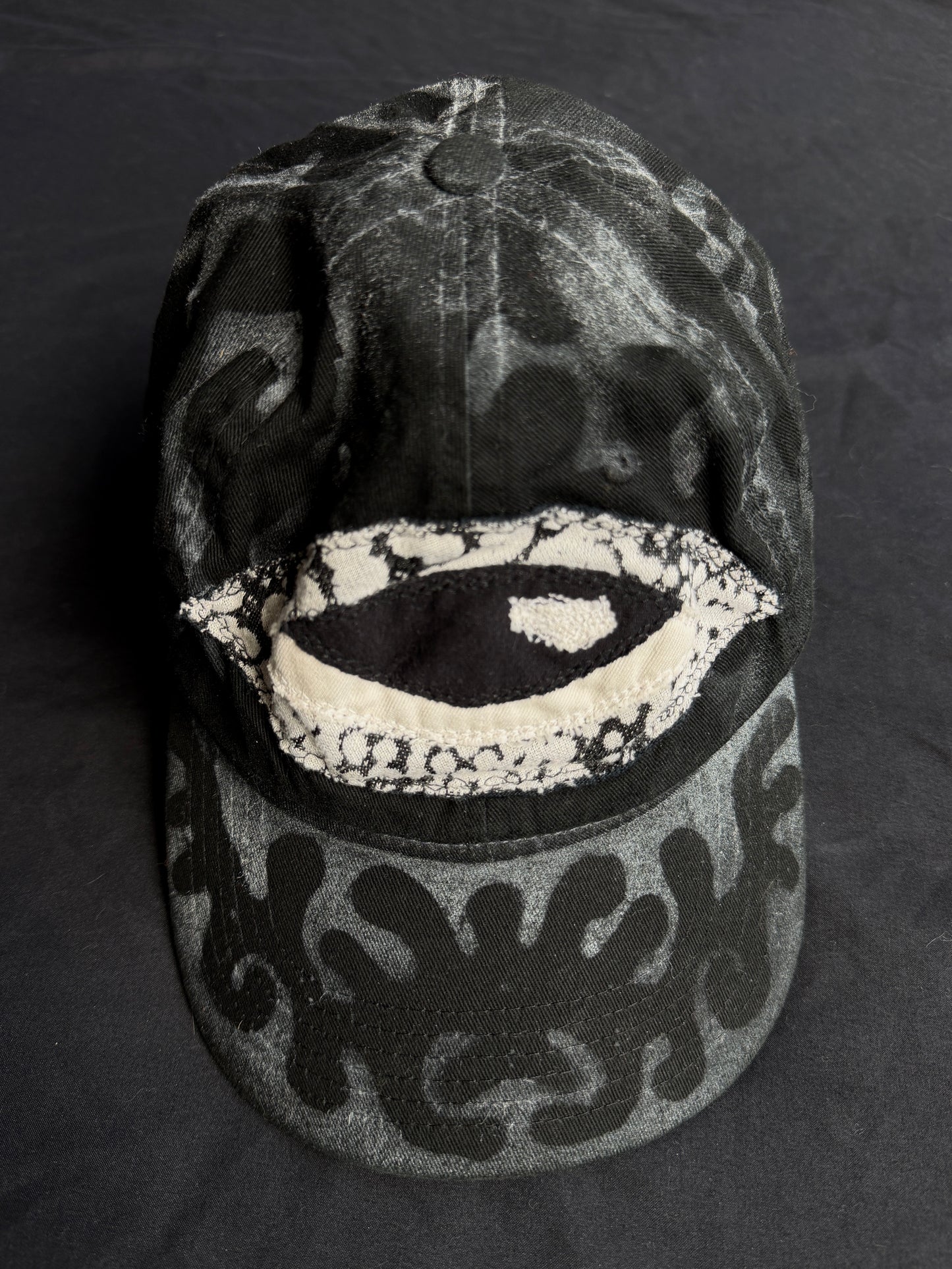 Upcycled Eyeball Shape Hat
