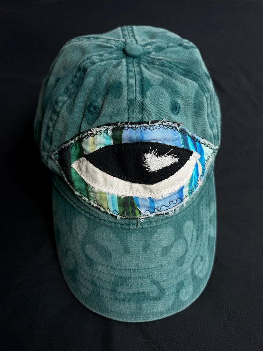 Upcycled Eyeball Shape Hat