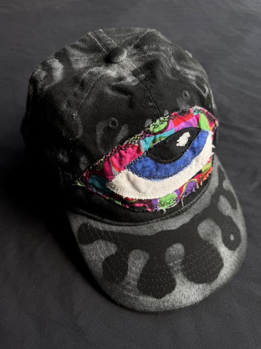 Upcycled Eyeball Shape Hat