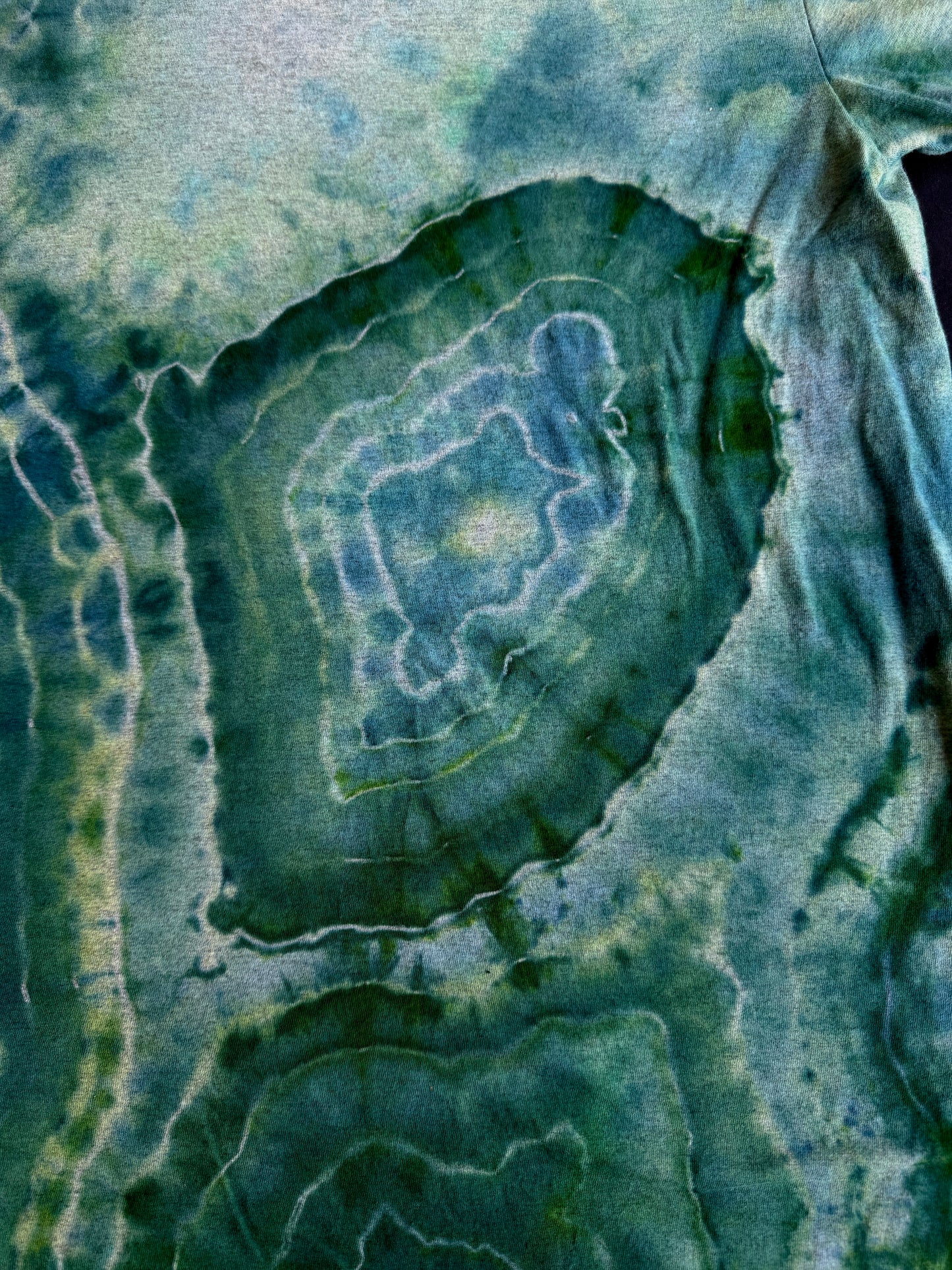Moon goddess tie dye t-shirt