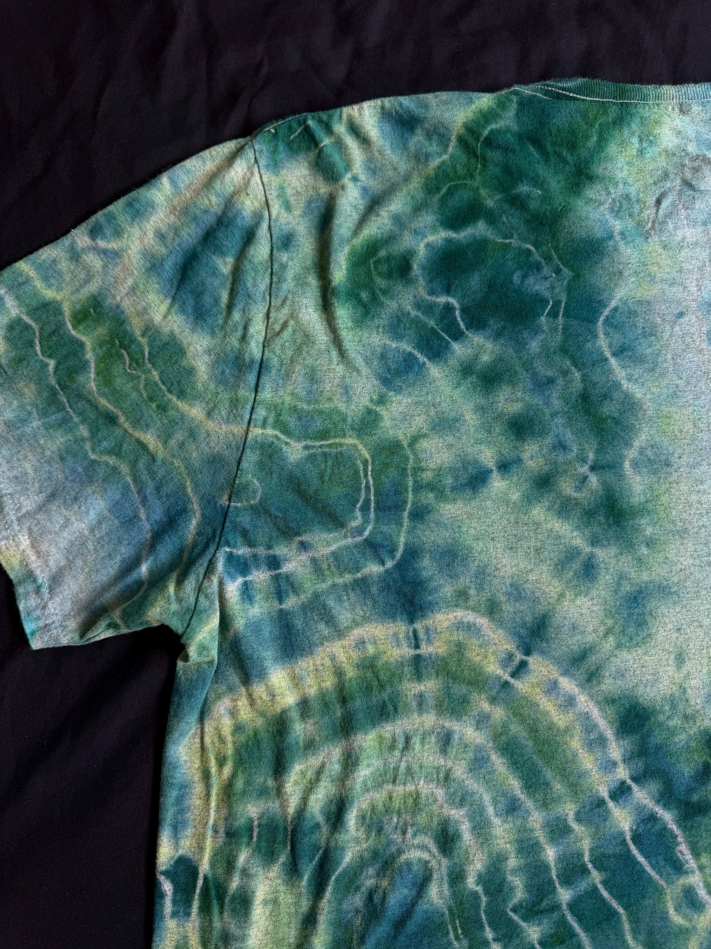 Moon goddess tie dye t-shirt