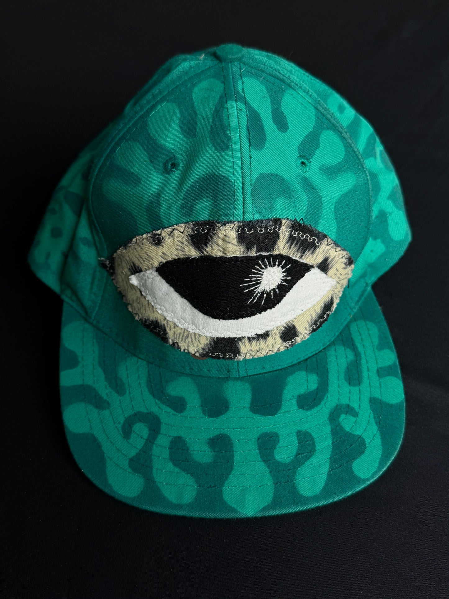 Upcycled Eyeball Shape Hat