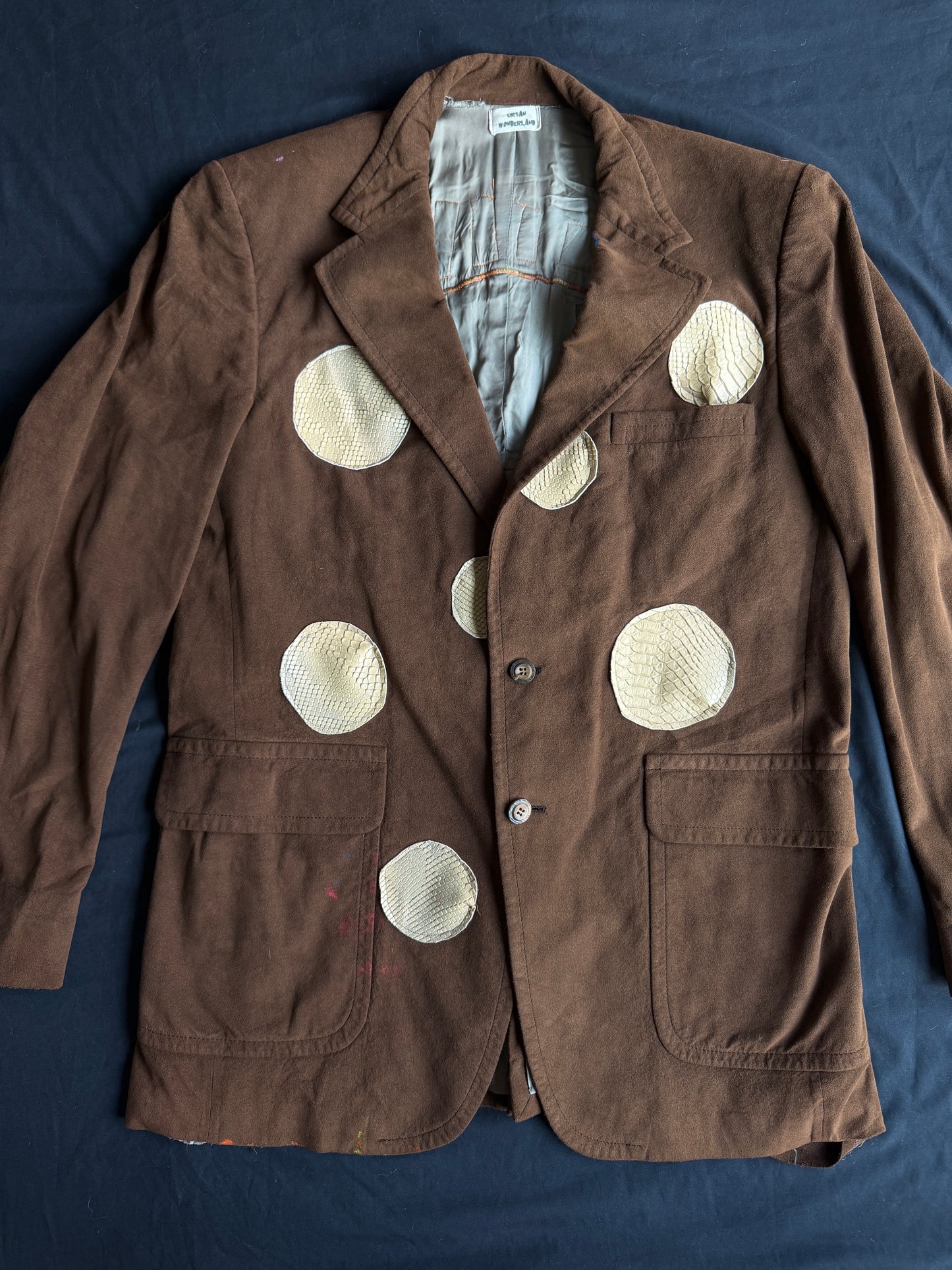 Interior crocodile aligator jacket