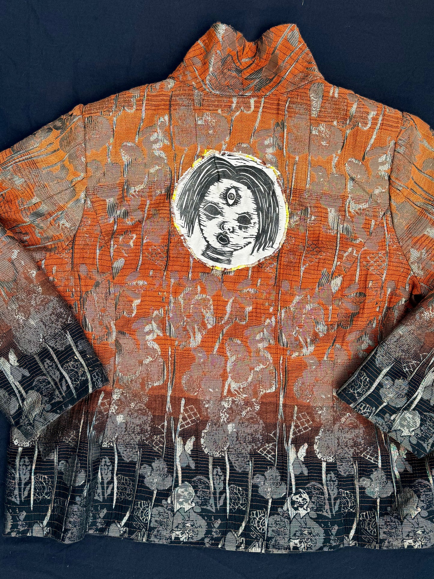 Baby head patch jacket