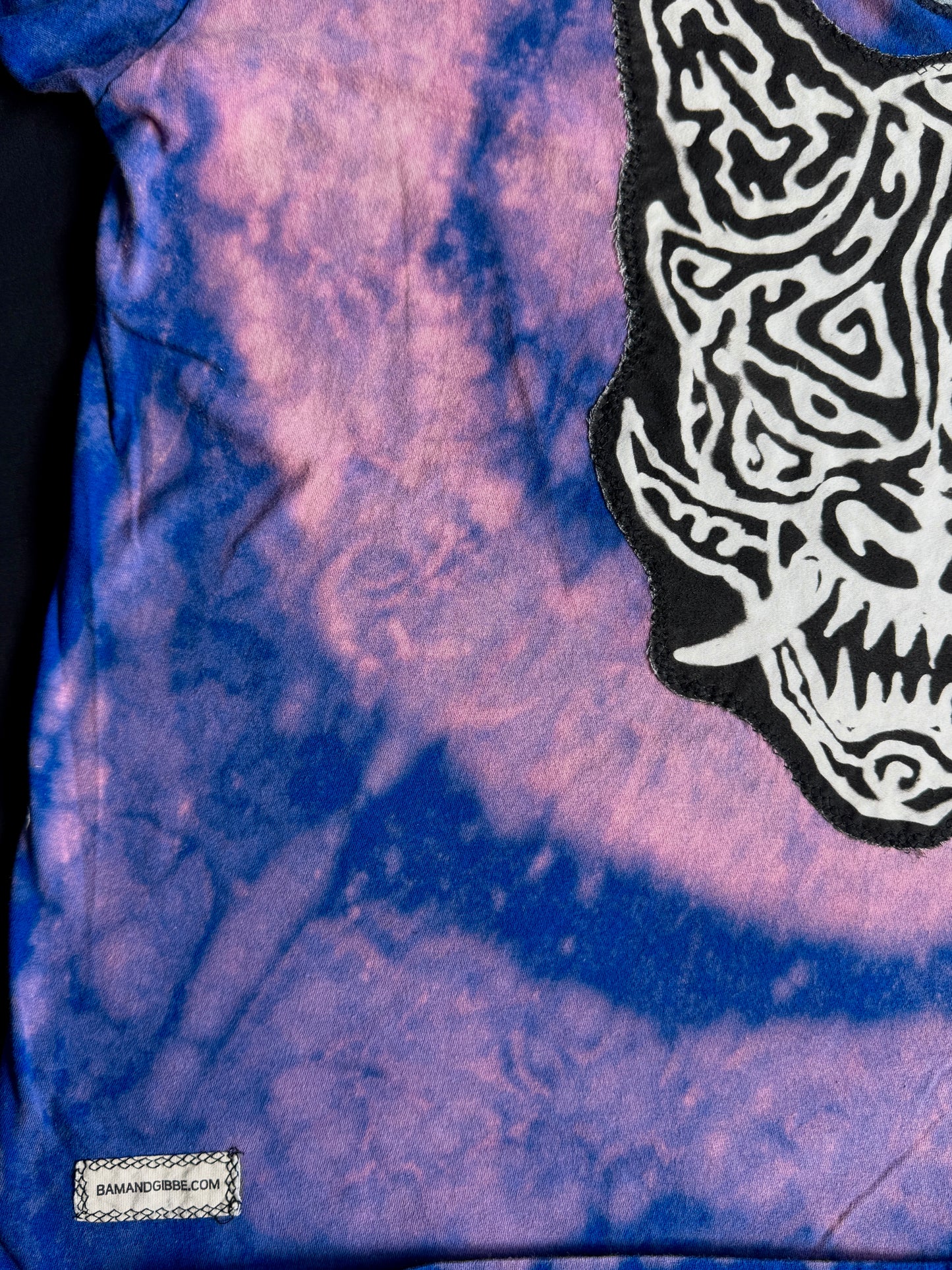 ONI bleach dyed t-shirt