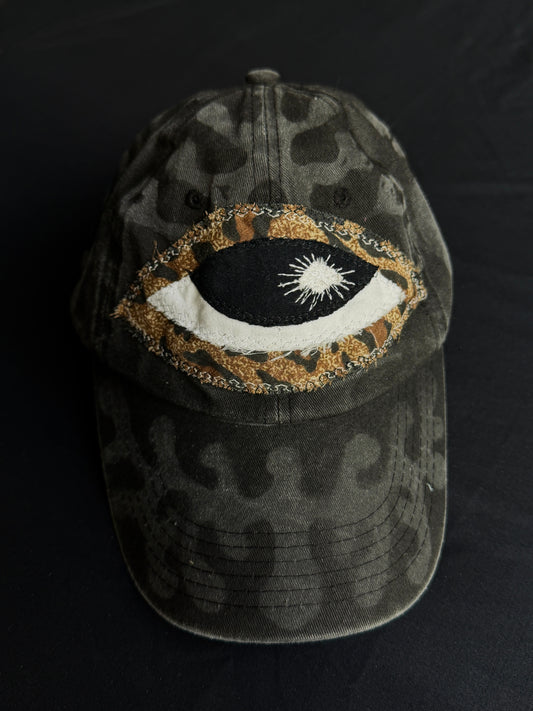 Upcycled Eyeball Shape Hat