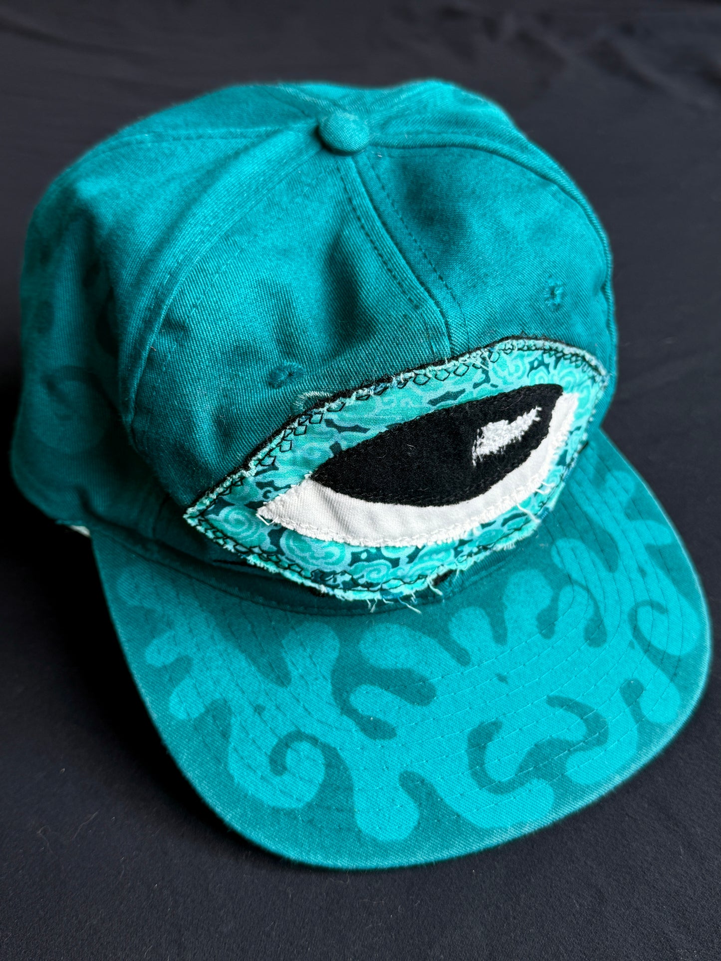 Upcycled Eyeball Sigil Hat