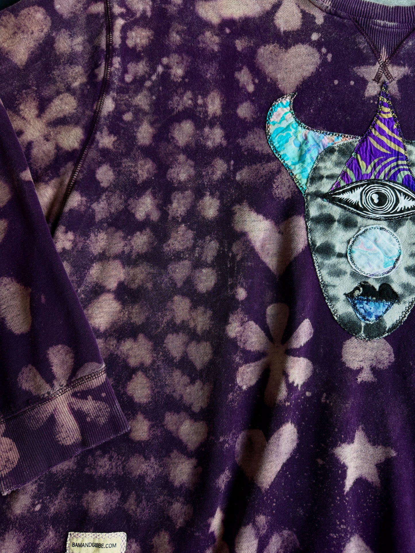 Cyclops clown crewneck