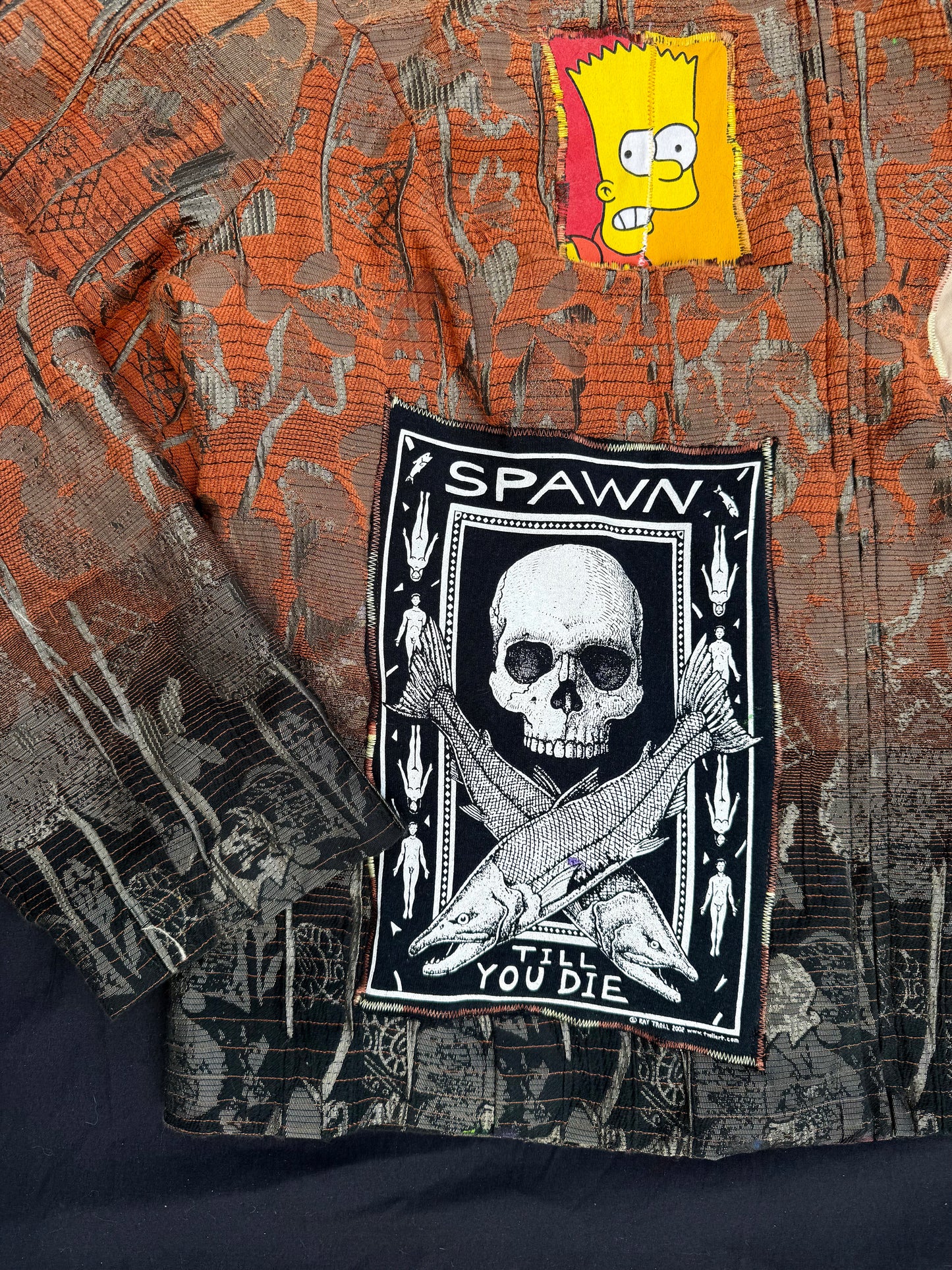 Baby head patch jacket