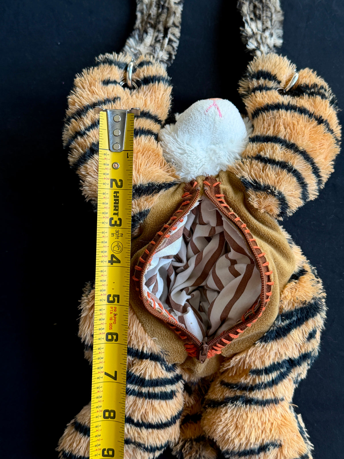 Cat + tiger hybrid side bag
