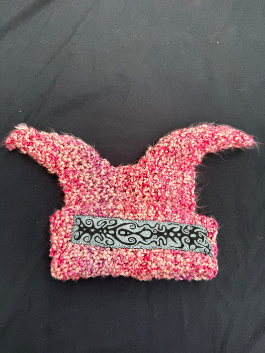 Crochet shape patch hat