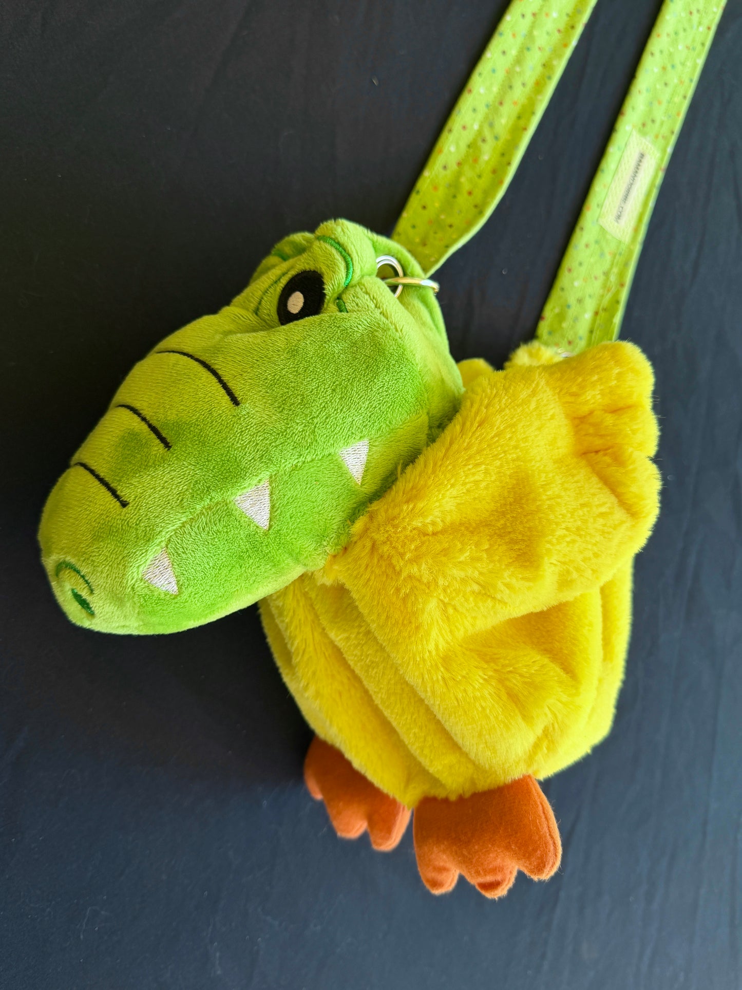 Dragon + duck hybrid side bag