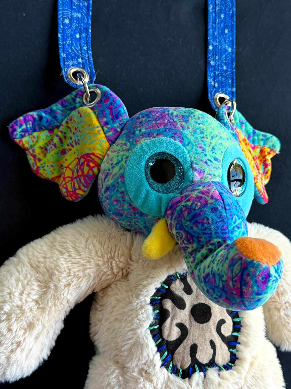 Elephant + bear hybrid side bag