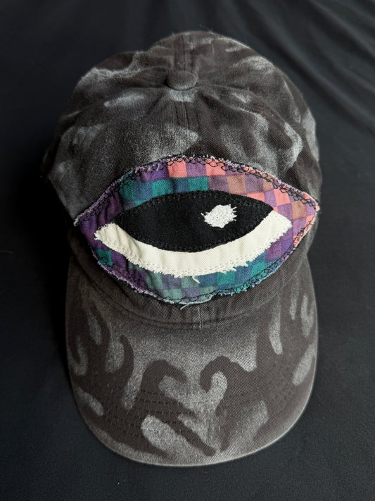 Upcycled Eyeball Shape Hat