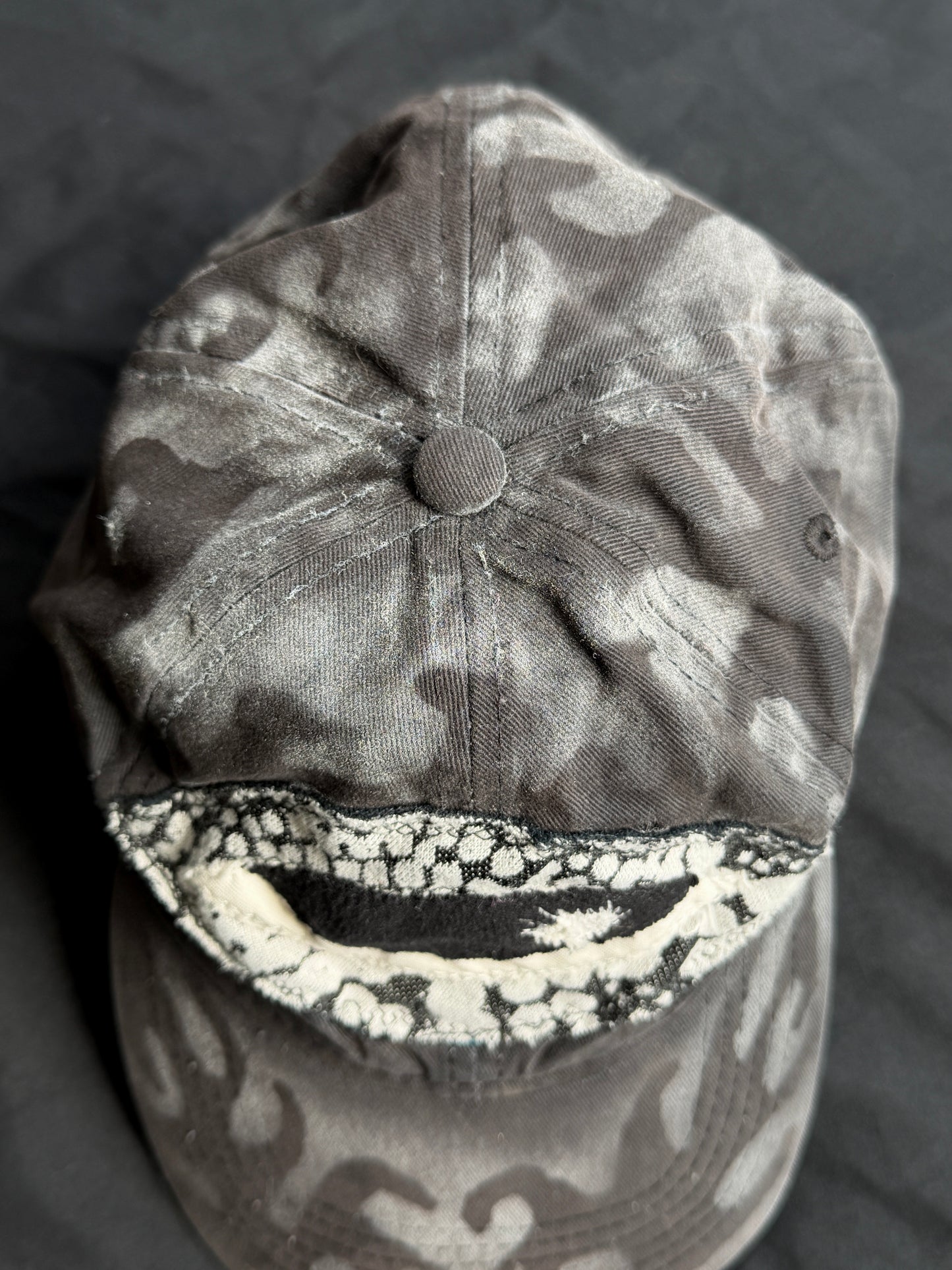 Upcycled Eyeball Shape Hat