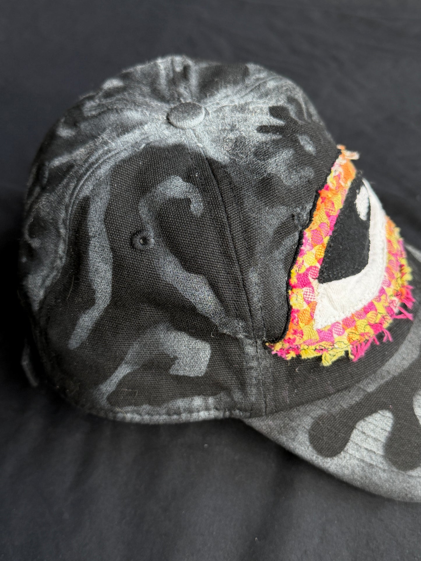 Upcycled Eyeball Shape Hat