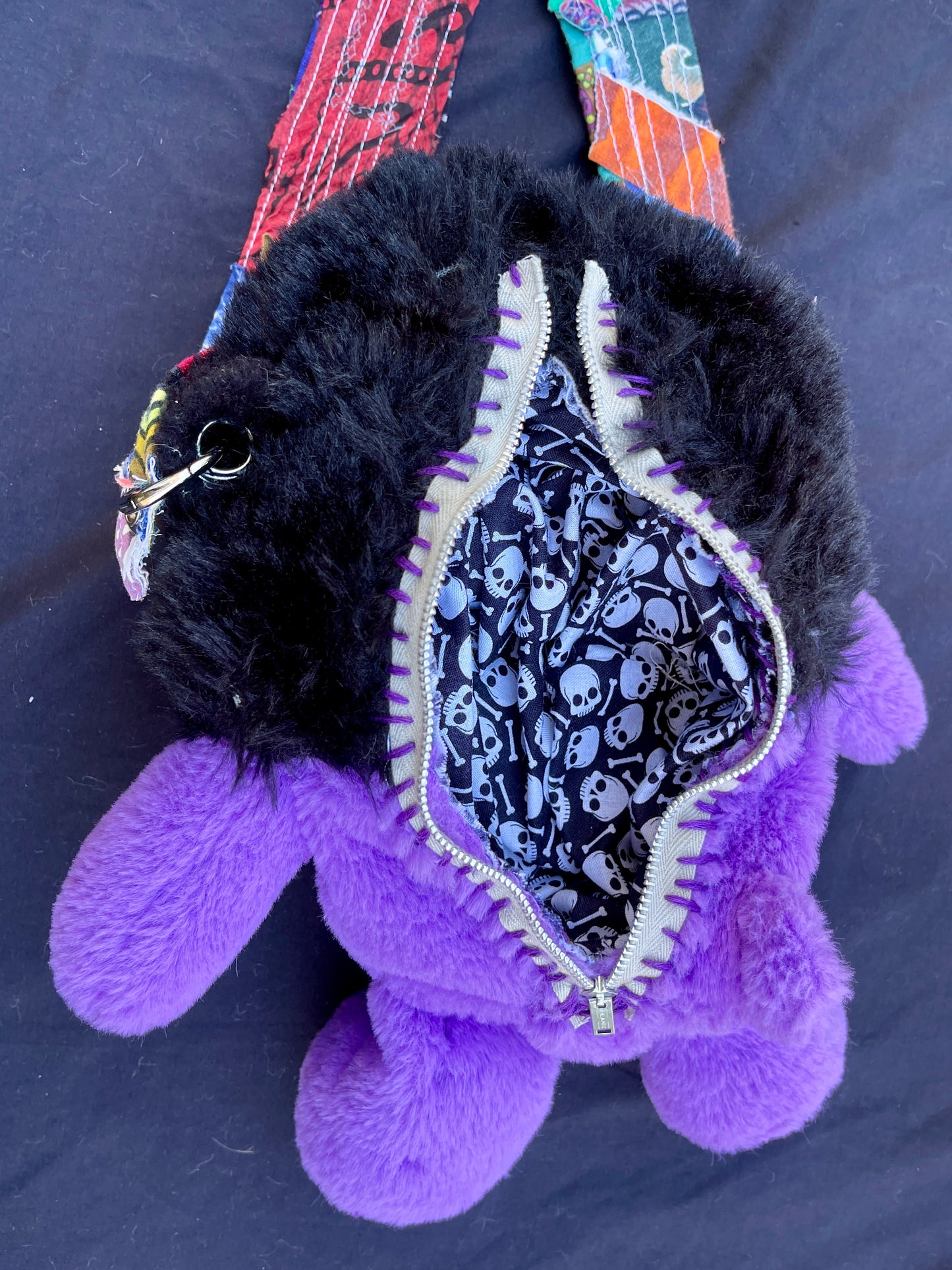 Gorilla + Care bear hybrid side bag