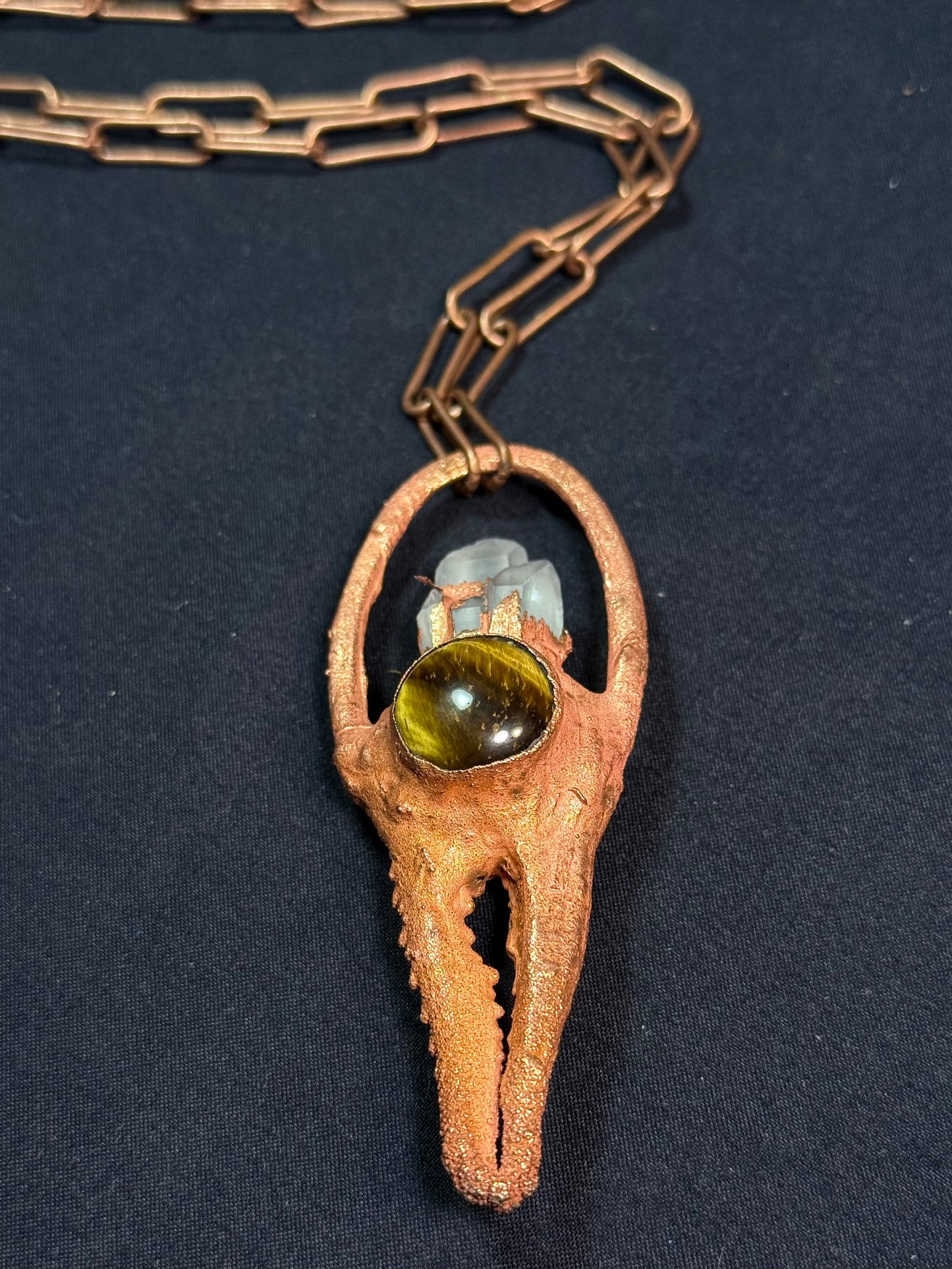 Crab claw amulet