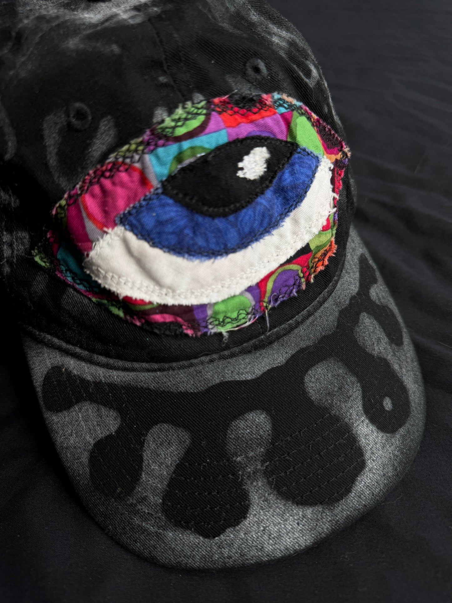 Upcycled Eyeball Shape Hat