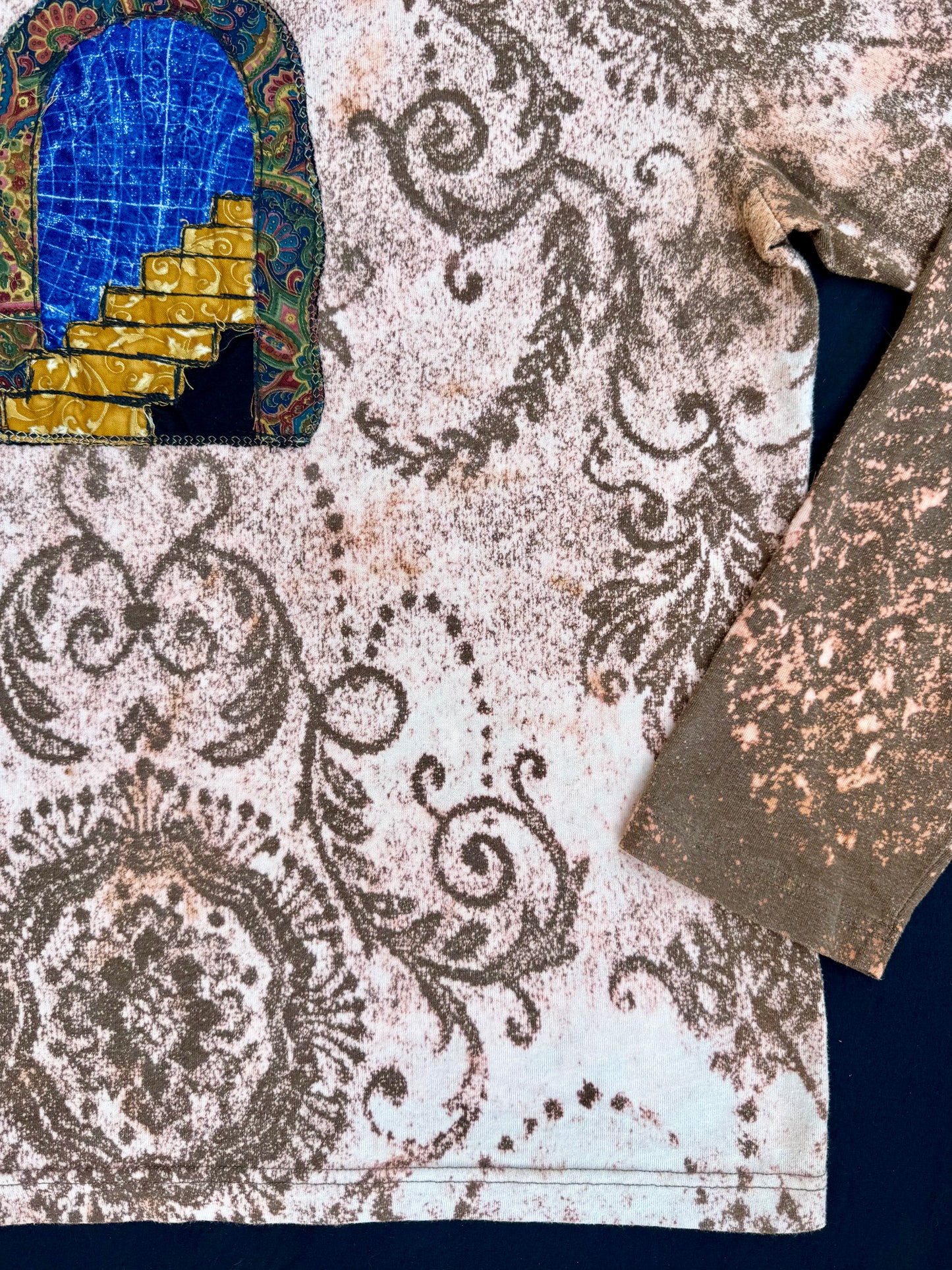 Portal bleach dyed shirt