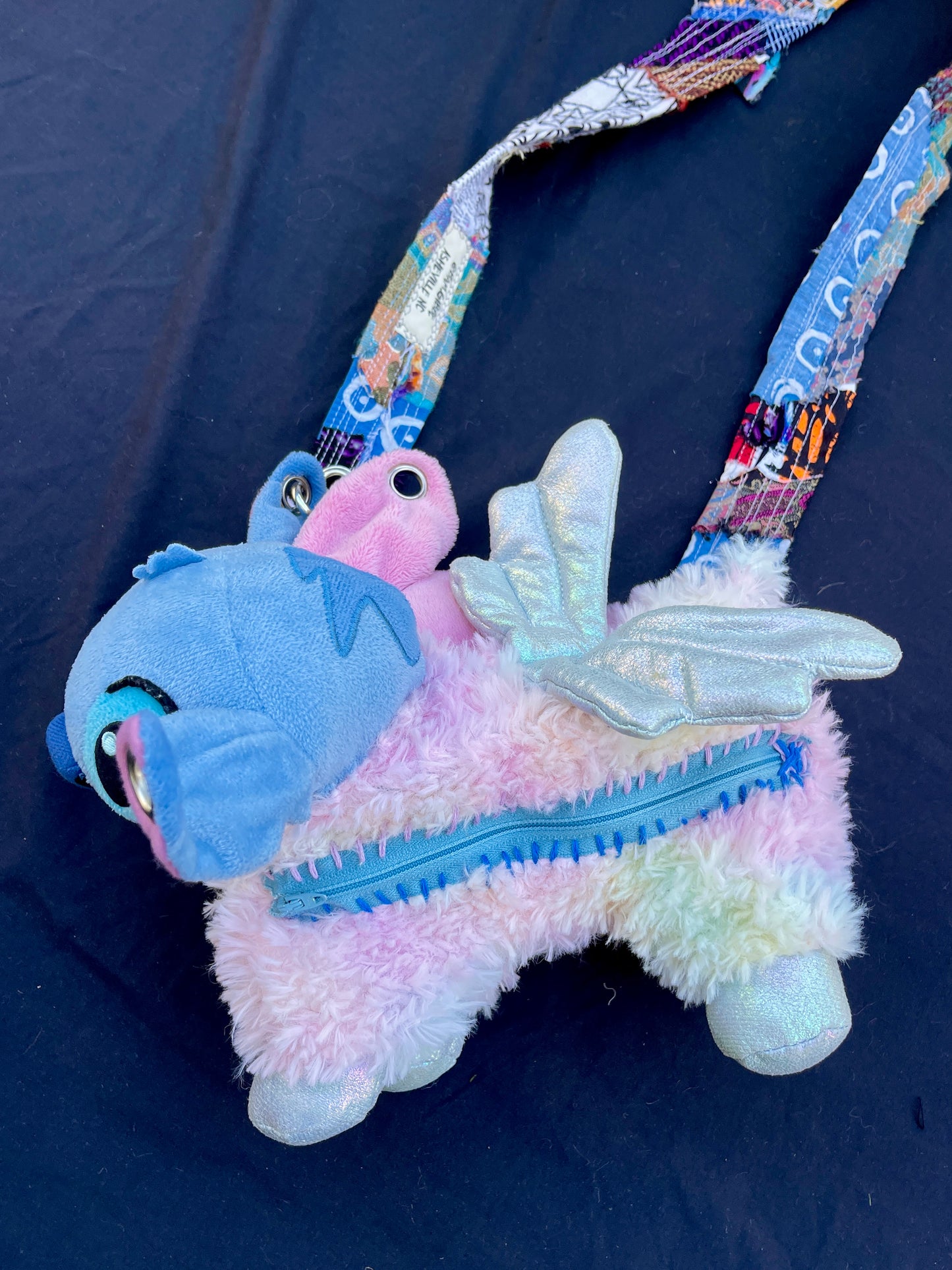 Stitch + Angel double headed hybrid side bag