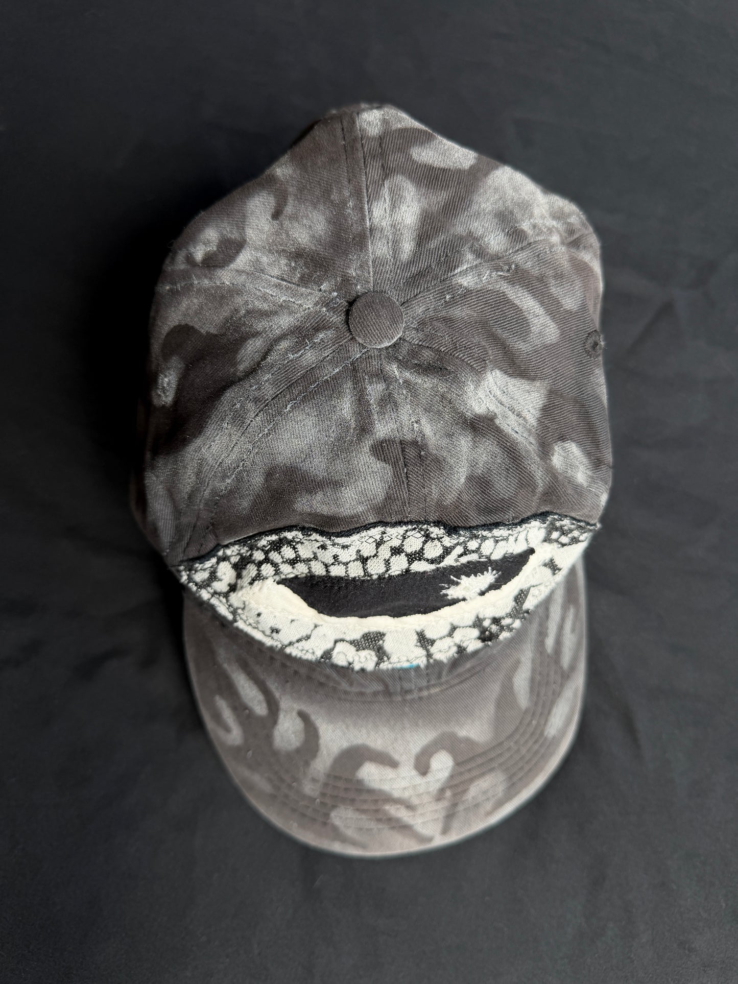 Upcycled Eyeball Shape Hat