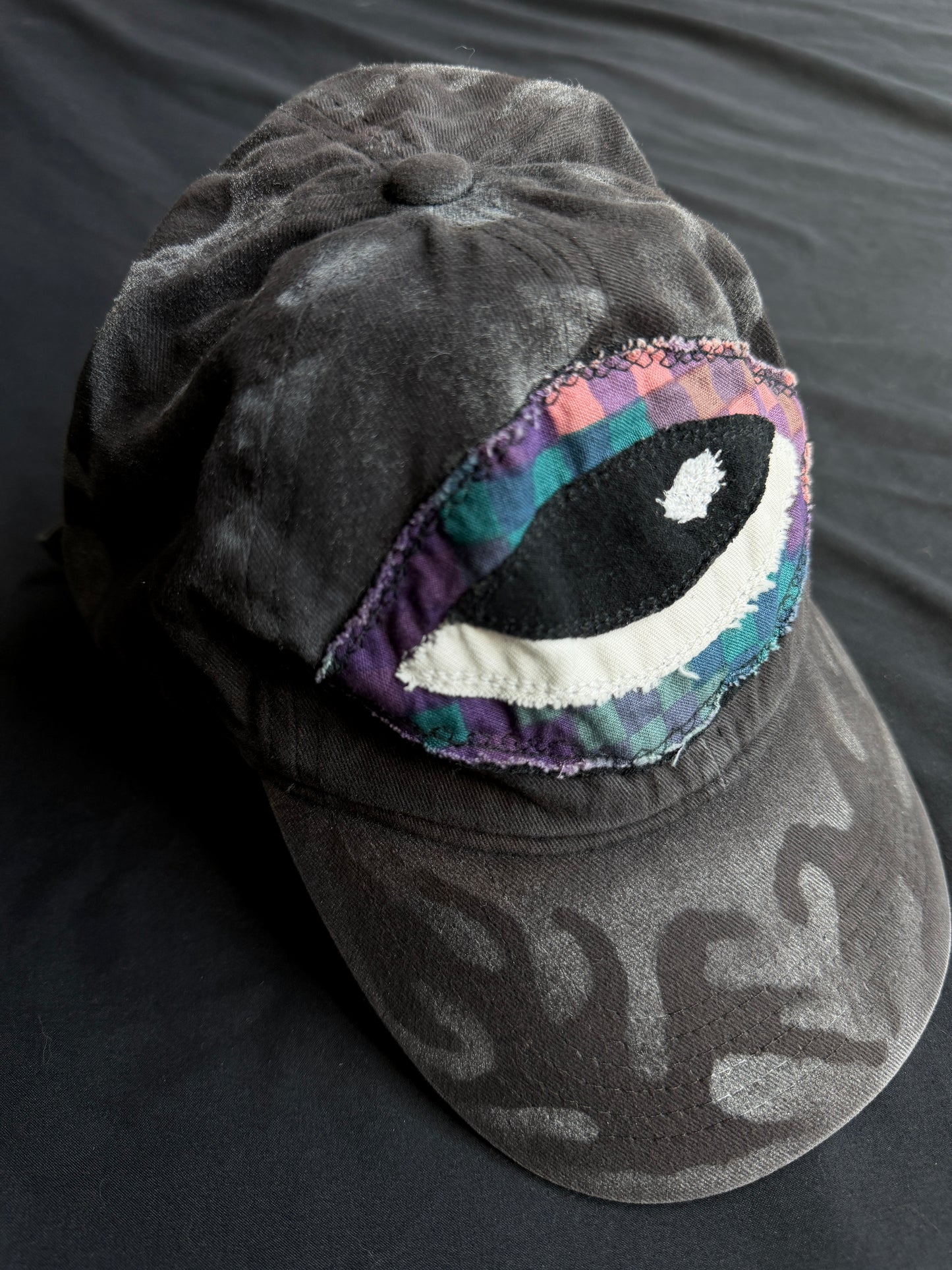 Upcycled Eyeball Shape Hat
