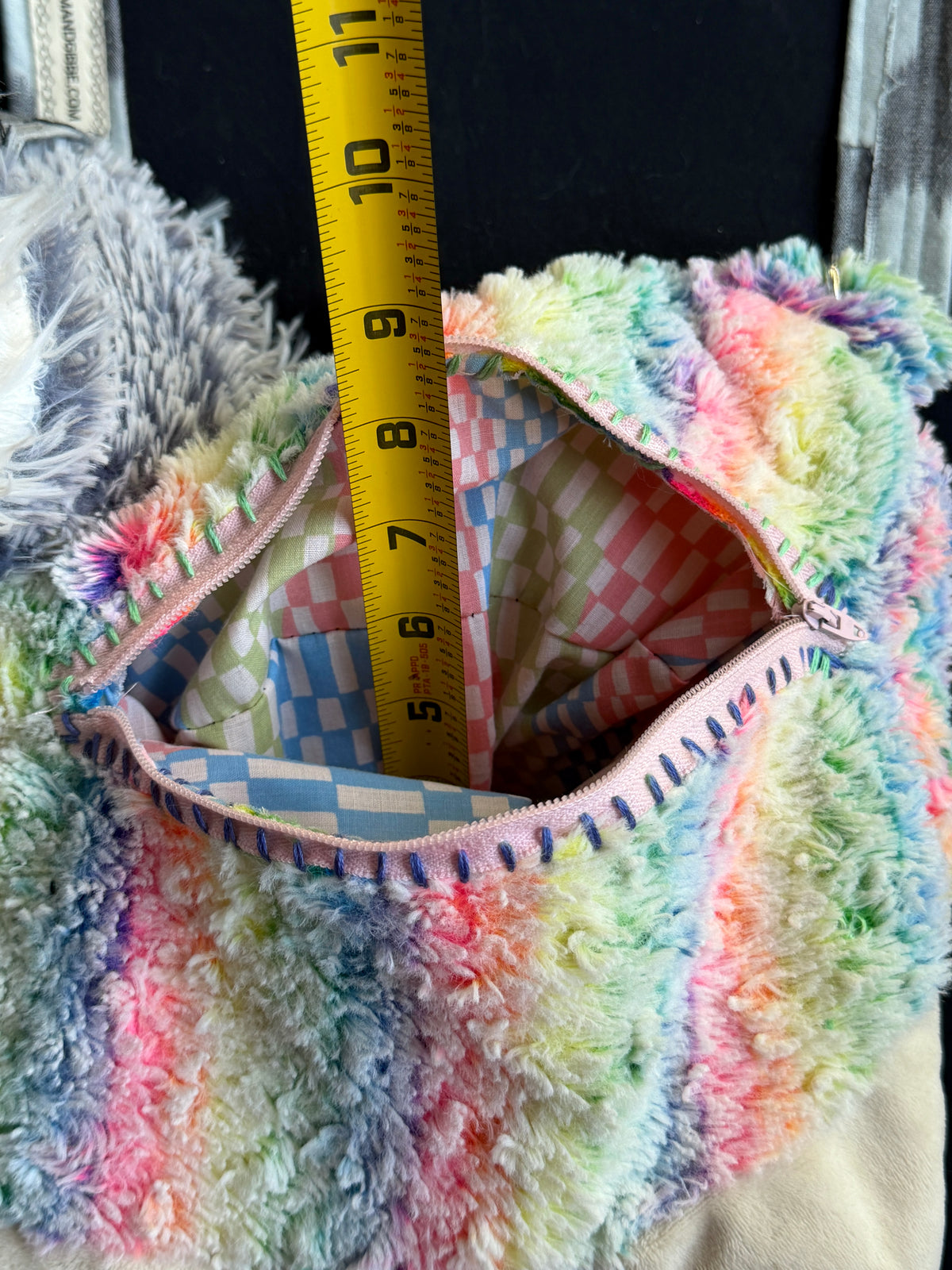 Koala + rainbow llama hybrid side bag