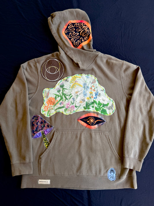 Fairy garden hoodie