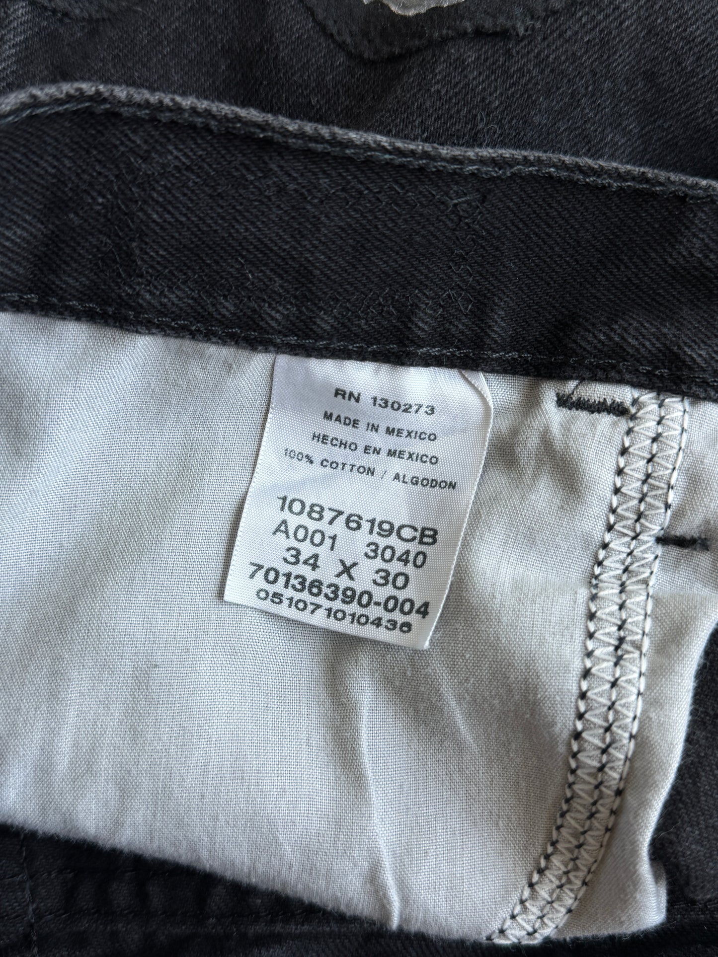 Black and white patch black jean shorts