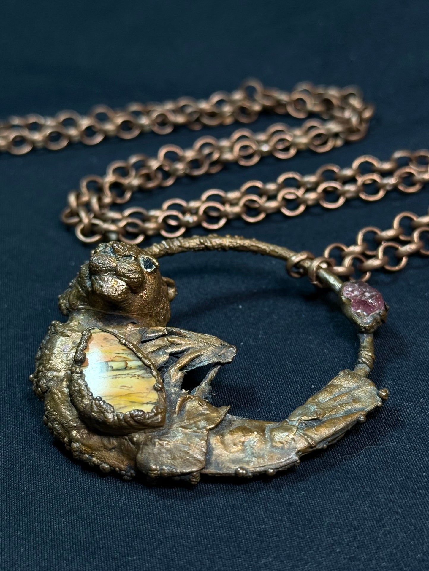 Tiger shrimp amulet