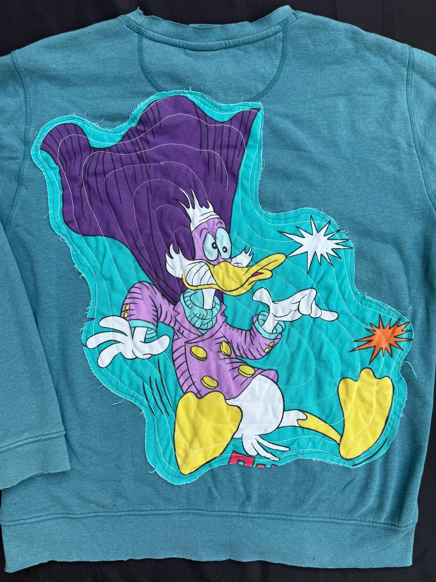 Darkwing duck sigil patch sweatshirt