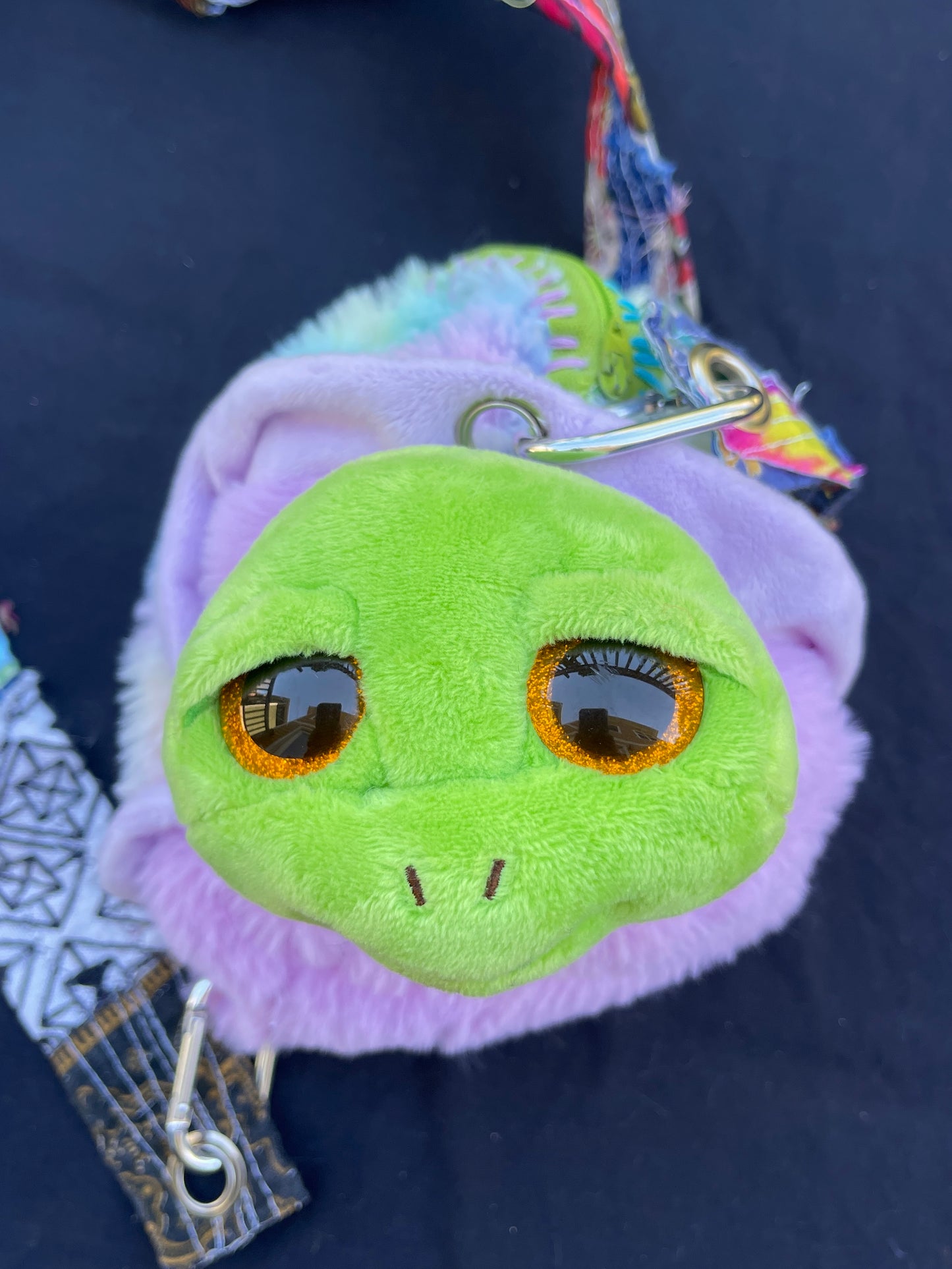 Snail + turtle hybrid side bag