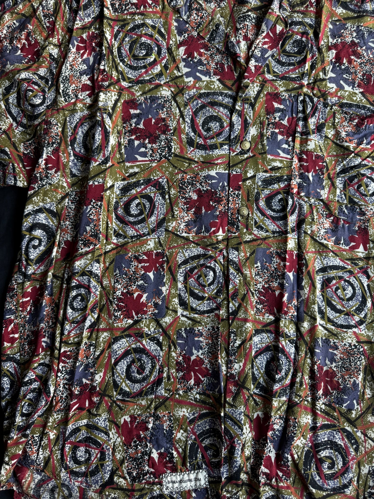 Clown button up short sleeve