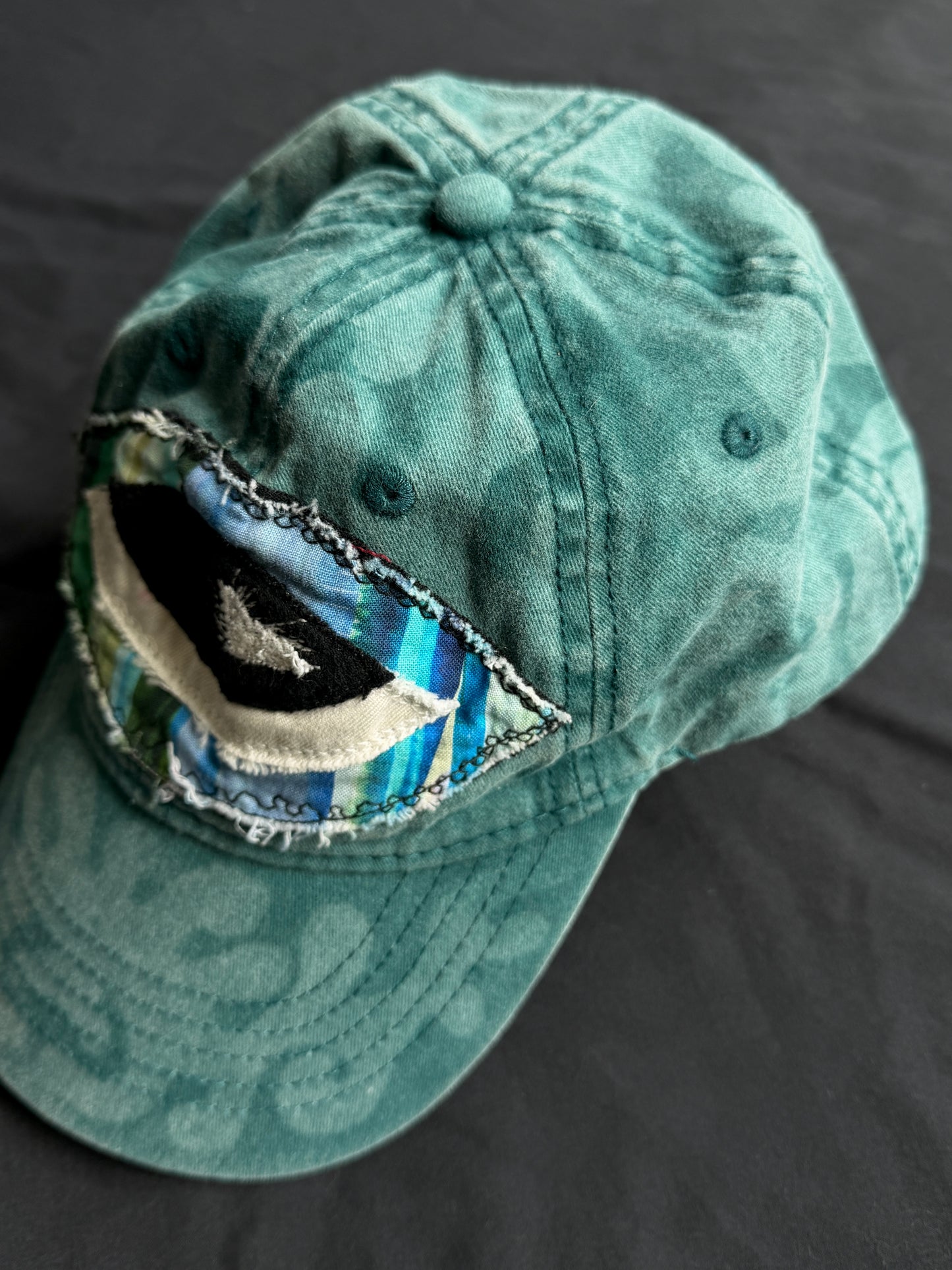 Upcycled Eyeball Shape Hat