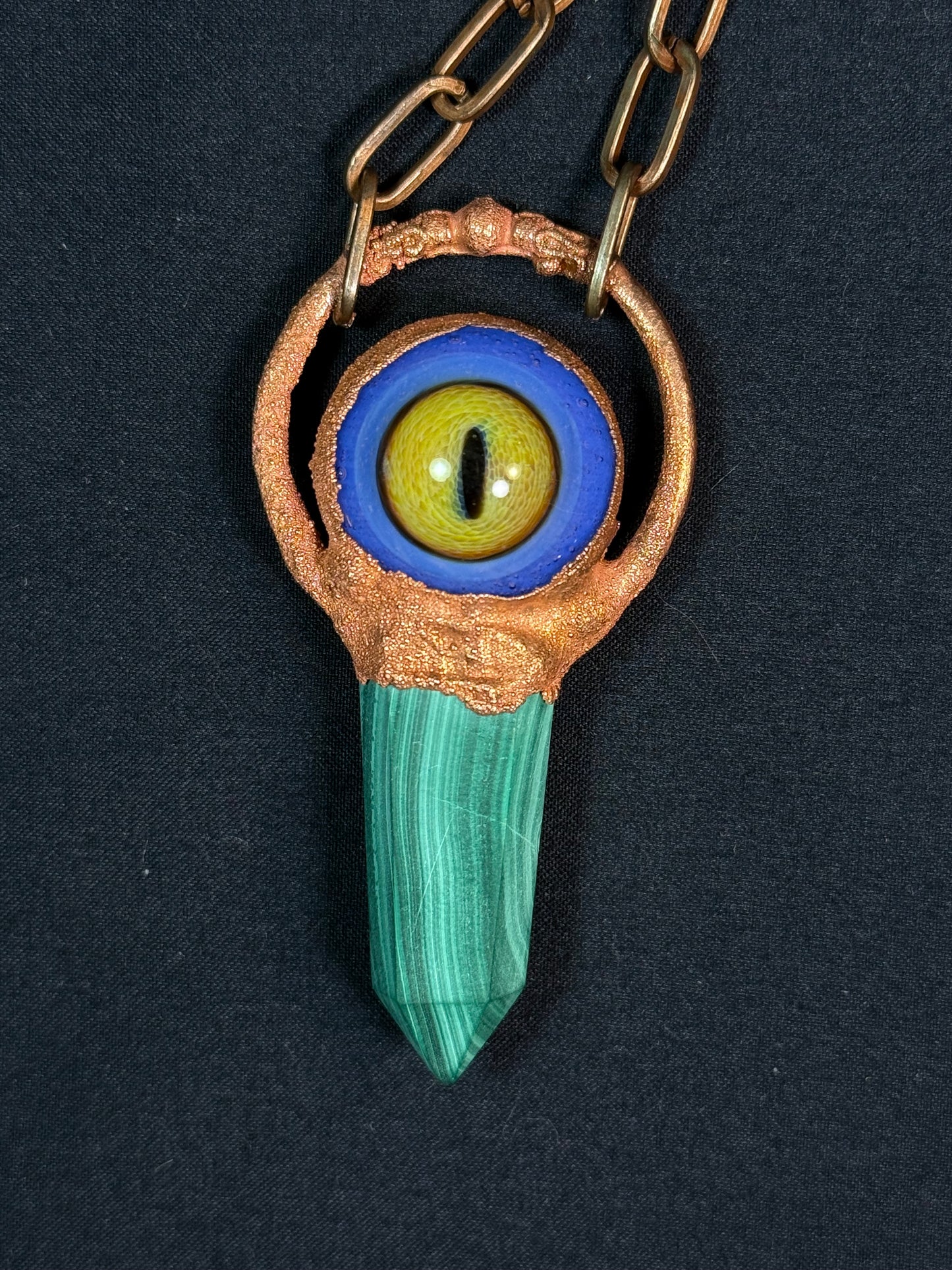 Glass eye amulet