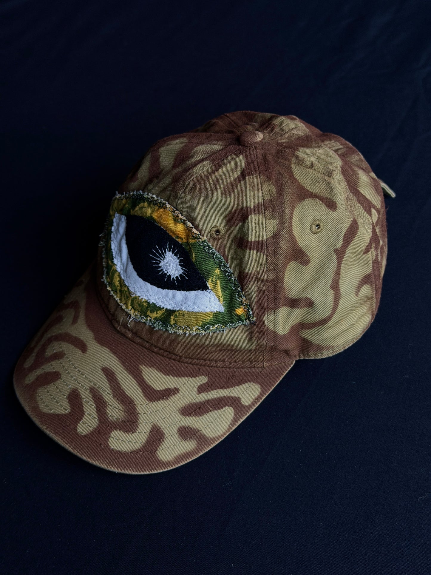 Upcycled Eyeball Shape Hat