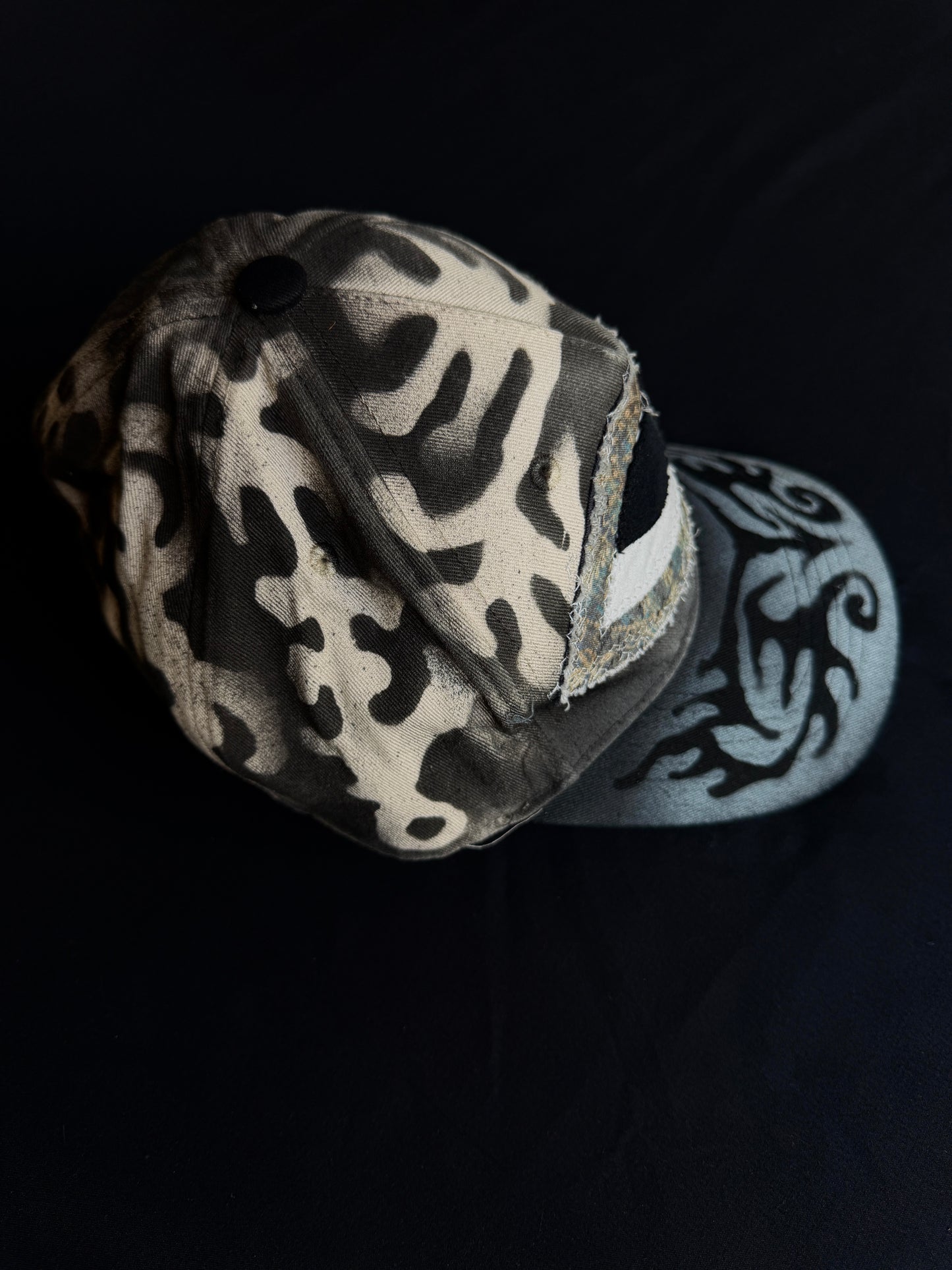 Upcycled Eyeball Shape Hat