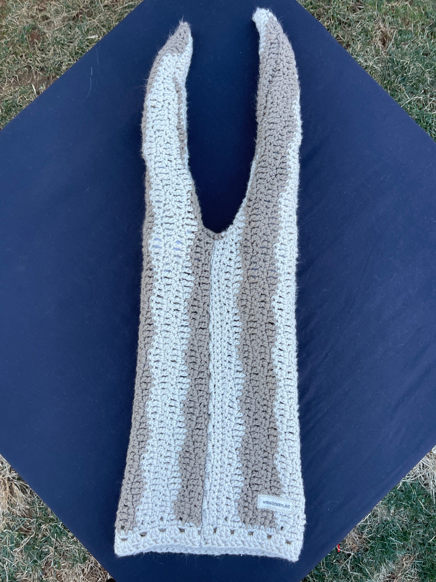 Double stuffed crochet mask