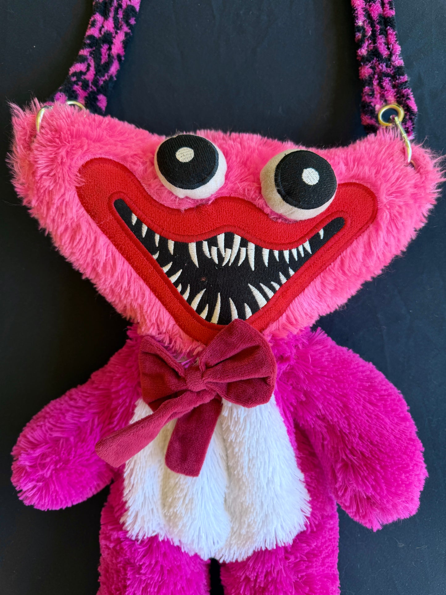 Poppy Playtime + teddy bear side bag