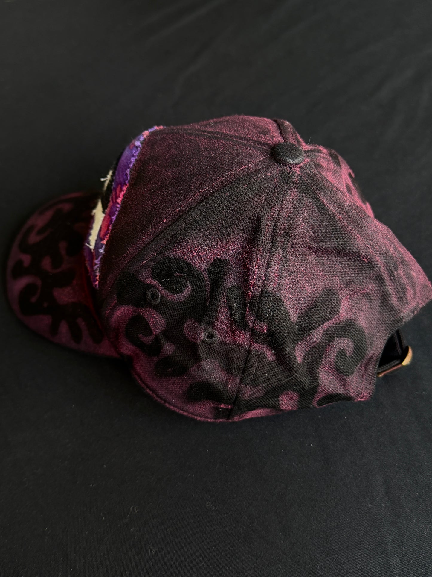 Upcycled Eyeball Shape Hat