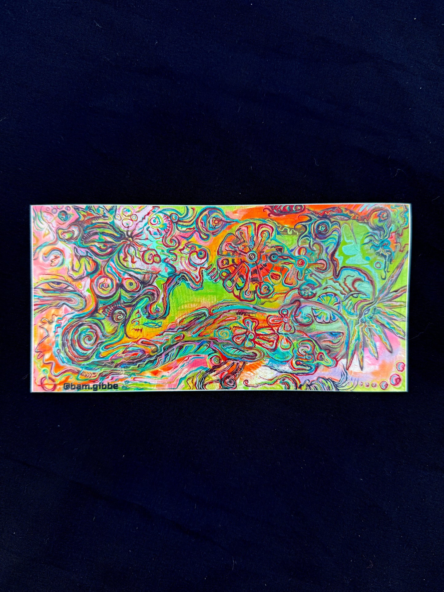 Stipulations of aquatic situations sticker