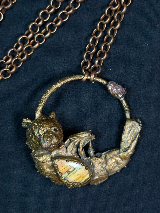 Tiger shrimp amulet